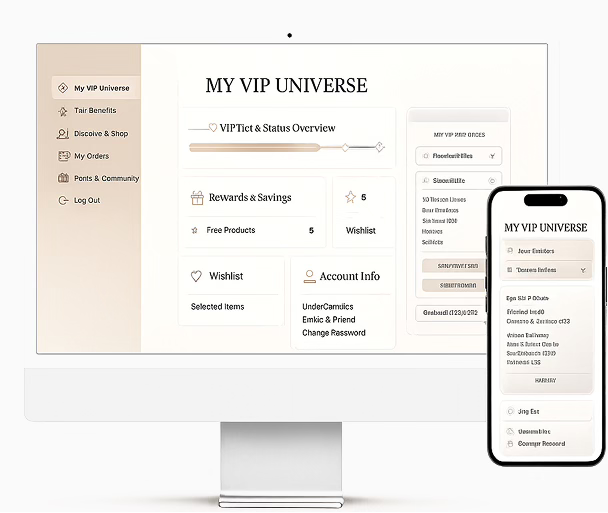 EXPLORE YOUR VIP UNIVERSE