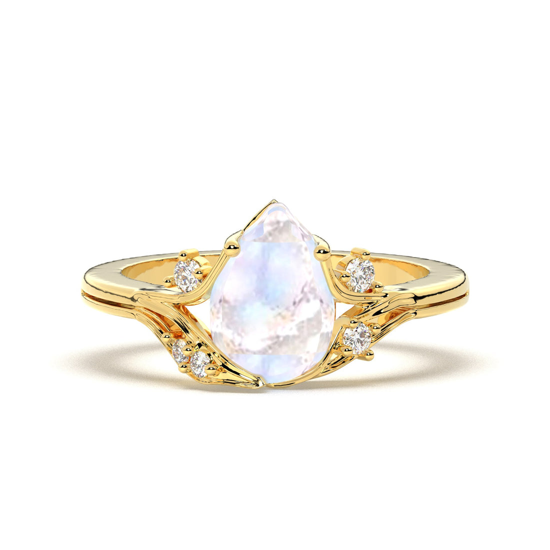 18K T Yellow Gold Vermeil Plated