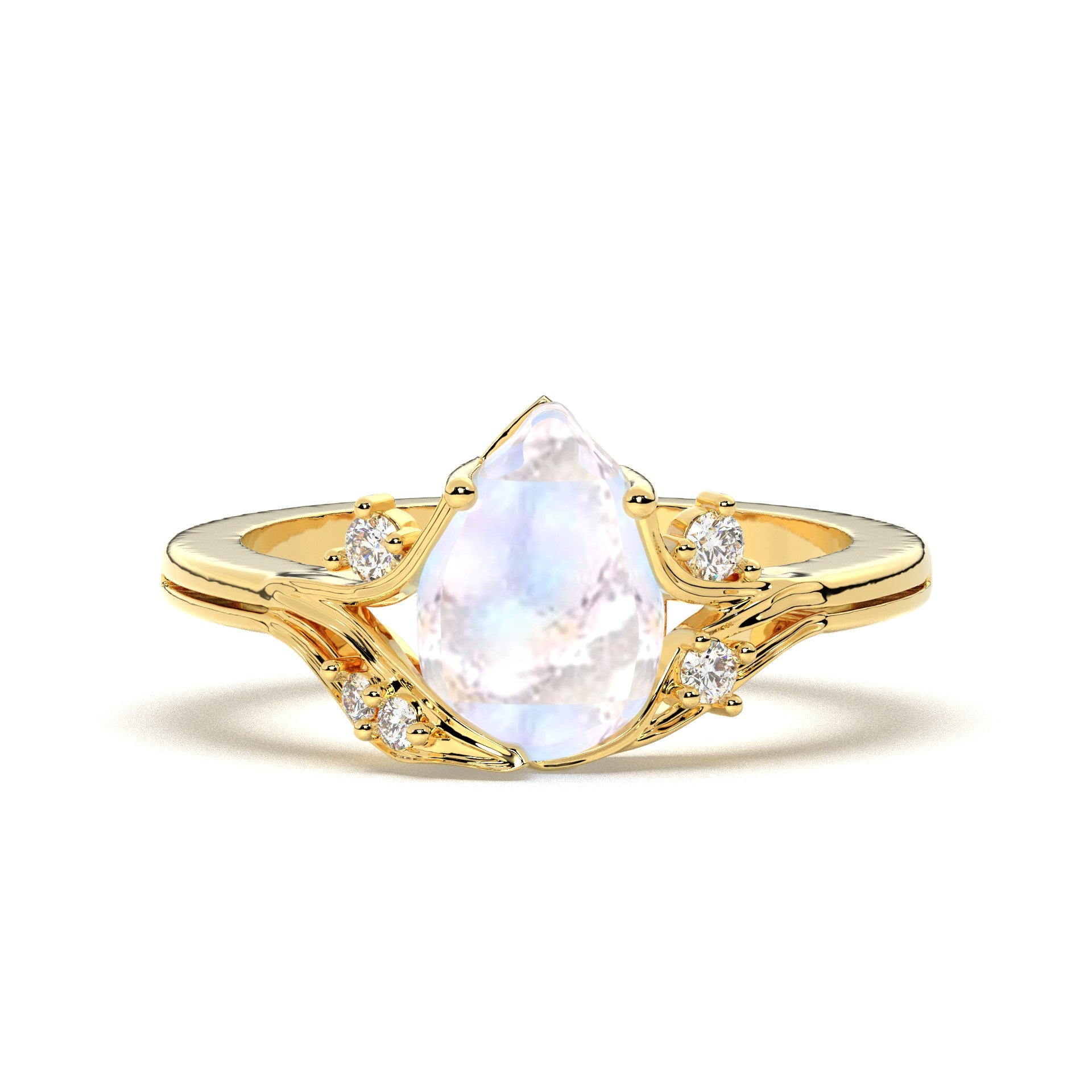 18K T Yellow Gold Vermeil Plated