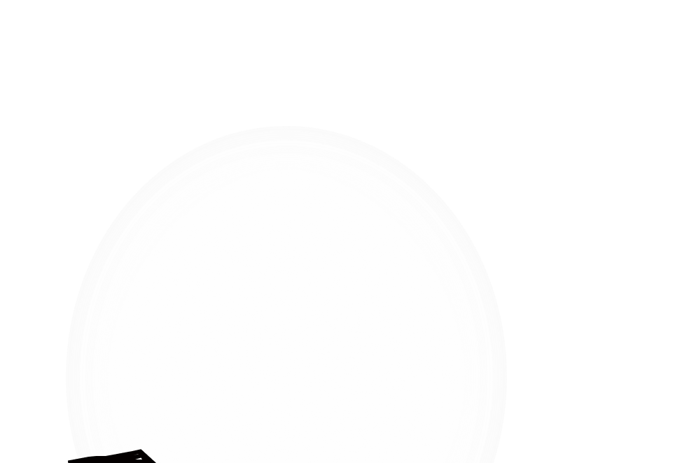 Glowing circle around tree