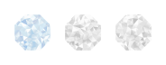 Moonstone, Moissanite D-F and White Quartz