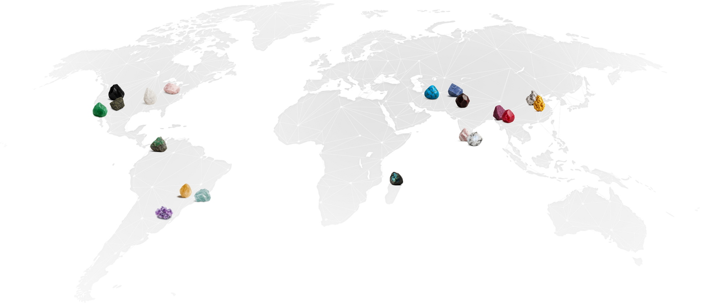 Crystal Map Locations
