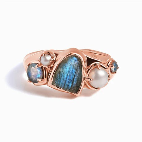 18KT Rose Gold Vermeil Plated