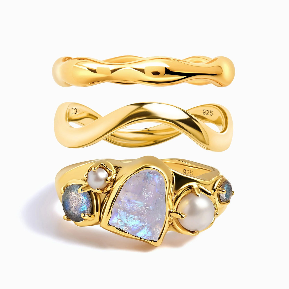 18KT Yellow Gold Vermeil Plated