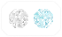 Moissanite D-E / Aquamarine