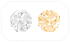 Moissanite D-E / Citrine