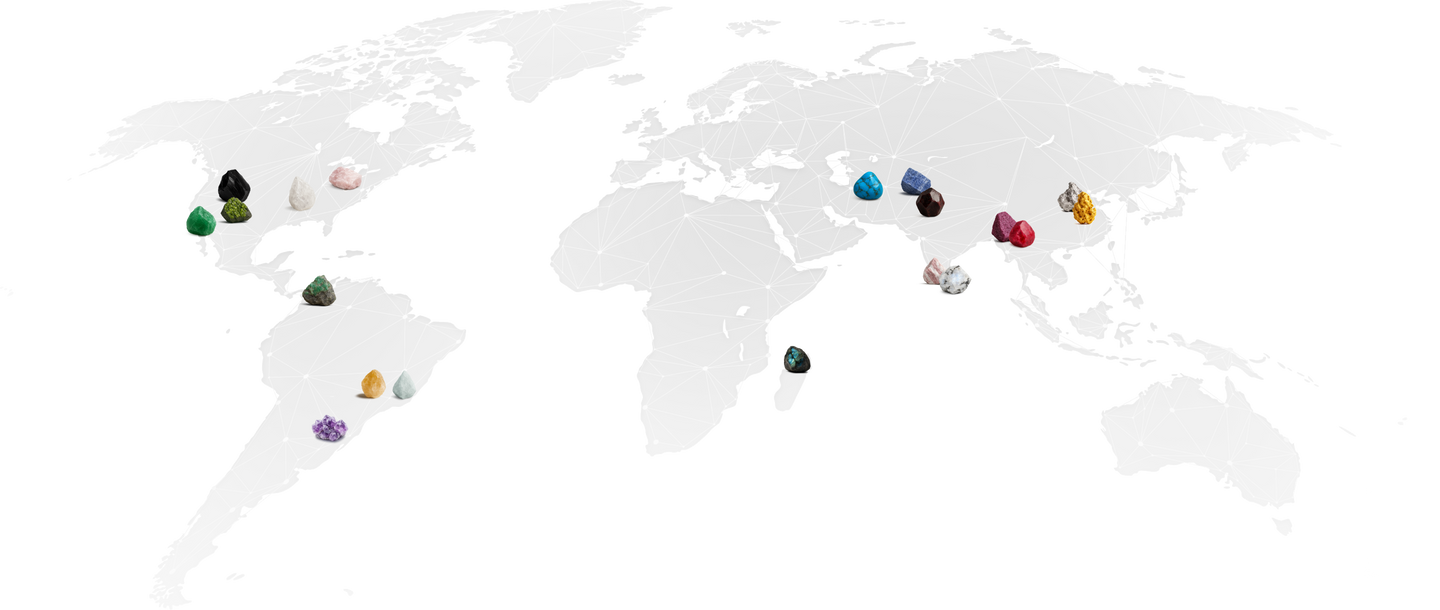 Crystal Map Locations